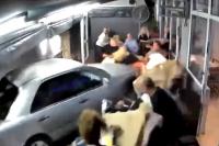 Wild video shows car smashing into packed tourist restaurant in Greece: ‘Like watching a movie’
