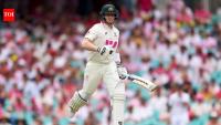 Smith hit by Nortje bouncer, misses fielding duties on Day 4; Australia await update