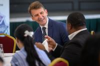 US Rep. Frank Mrvan highlights work supporting NWI economy at Gary Chamber