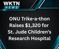 ONU Trike-a-thon Raises $1,320 for St. Jude Children’s Research Hospital