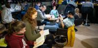 Reading alone, together is all the rage at book doofs and reading parties. What makes it social?