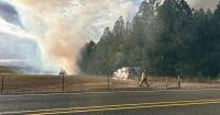 Burn pile spreads to trees on Sandridge Drive in Lebanon