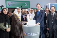 Minister of State for Energy Affairs tours QatarEnergy's pavilion at WPC Exhibition in Riyadh