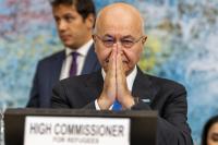 UN refugee chief says aid organisations ‘asked to do the impossible’ amid drastic funding shortfalls