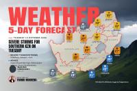 WEATHER: Severe storms to hit southern KZN and Matatiele on Tuesday