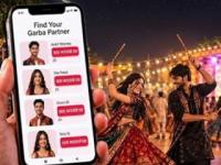 Advertisement circulated offering partners for Garba