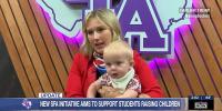 SFA’s Jacks Care initiative to help eligible parenting students pay for child care