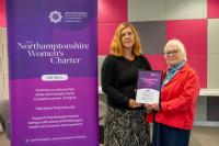 Global cosmetics brand and huge Northampton employer backs Women’s Charter