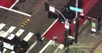 San Francisco suspect fleeing on scooter dies after hitting street fixture