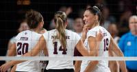 A&M volleyball team falls to No. 19 after losses at Oklahoma, Arkansas