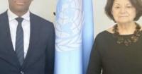 Frente POLISARIO UN Representative and Coordinator with MINURSO meets UN Under-Secretary-General