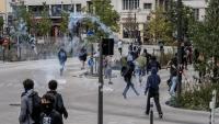 France high school protests leave 8 education staff injured