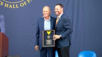 Beilein embraces warm welcome and induction into WVU Sports Hall of Fame