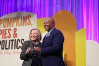 Hillary Clinton tells Nebraska Democrats election offers opportunity to reverse Trump's policies