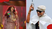 Did Koffi Olamide and Mbilia Bel clash at Fred Machoka’s Golden Jubilee event?