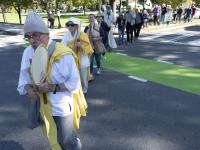 Steps to unity: Interfaith groups walk for peace, honor late activists
