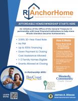 RI AnchorHome adds 3 lenders after financing 119 home purchases 