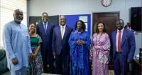 Health Minister Demby Engages UNECA on Sustainable Health Financing Reforms