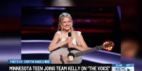 Minnesota Teen Joins Team Kelly Clarkson on “The Voice”