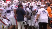 Auburn set to face No. 1 Georgia without top defender Xavier Atkins