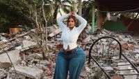 Gracie Bon Ripped for Posing Amid Panama Earthquake Damage