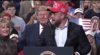 LATEST: Jake Paul Takes the Stage With President Trump at Ohio Midterm Rally