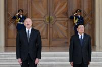 Official welcome ceremony held in Baku for President of Laos [PHOTOS]