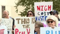 Democrats rally near Trump visit, target Husted record and Ohio affordability woes