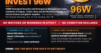 CNMI HSEM encourages residents to start preparing for potential storm impacts