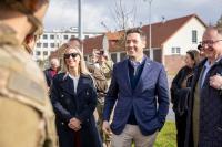 OSCE Diplomats visit NATO soldiers ready on the Eastern Flank