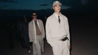 Giorgio Armani x Kith took its third show to the Moroccan desert