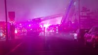 'Extremely stubborn fire': Crews battle 5-alarm fire at Massachusetts building