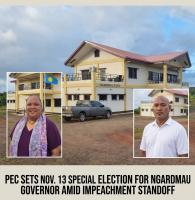 PEC sets Nov. 13 special election for Ngardmau governor amid impeachment standoff