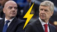A dramatic turn of events at FIFA: Arsène Wenger could challenge Gianni Infantino and jeopardize his re-election.