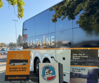 Landline Adds Airside Coach Service at San Francisco