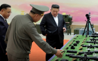 North Korea Carries Out Missile Test as Leader Kim Visits New Military Museum