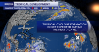 TROPICS: Chances dropped for tropical development near Cabo Verde Islands