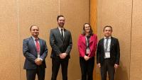 Quad officials meet in Singapore, vow to counter cyber attacks