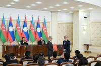 Azerbaijan and Laos adopt Joint Statement and exchange documents
