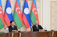 A video on the Lao President’s visit to Azerbaijan shared on President Ilham Aliyev’s social media accounts