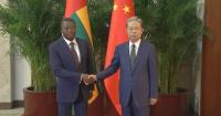 China's top legislator meets Togo's president of Council of Ministers
