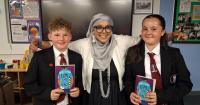 Author Onjali Q. Raúf visits Lift Maltings in Witham to inspire Year 7 pupils