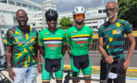 Ajani Casimir finishes eighth at Caribbean Cycling Championships