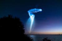That jellyfish in the Georgia sky this morning? It was a rocket