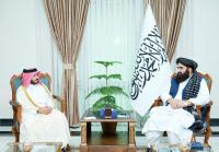 Foreign Minister in Afghan Caretaker Government meets Qatari Ambassador