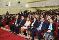 Lao President meets students at Baku State University