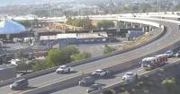 Minor crash blocks lane on ramp from northbound U.S. 395 to westbound I-80