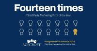 Agecroft Partners Named Hedge Fund Third Party Marketing Firm of the Year for the 14th Time