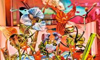 Artist Who Makes Oceans Bloom in Forests!