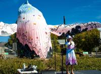 Arts council hosts 9th and 9th Whale Fest, celebrating Jiyoun Lee-Lodge’s new mural